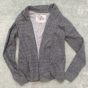 Grey urban outfitters cardigan with pockets in the front